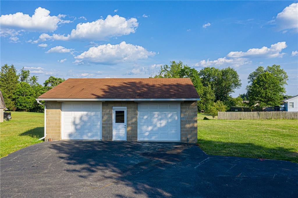 314 Center Grange Road Monaca, PA 15061 - Photo 16 of 20 Expansive detached garage