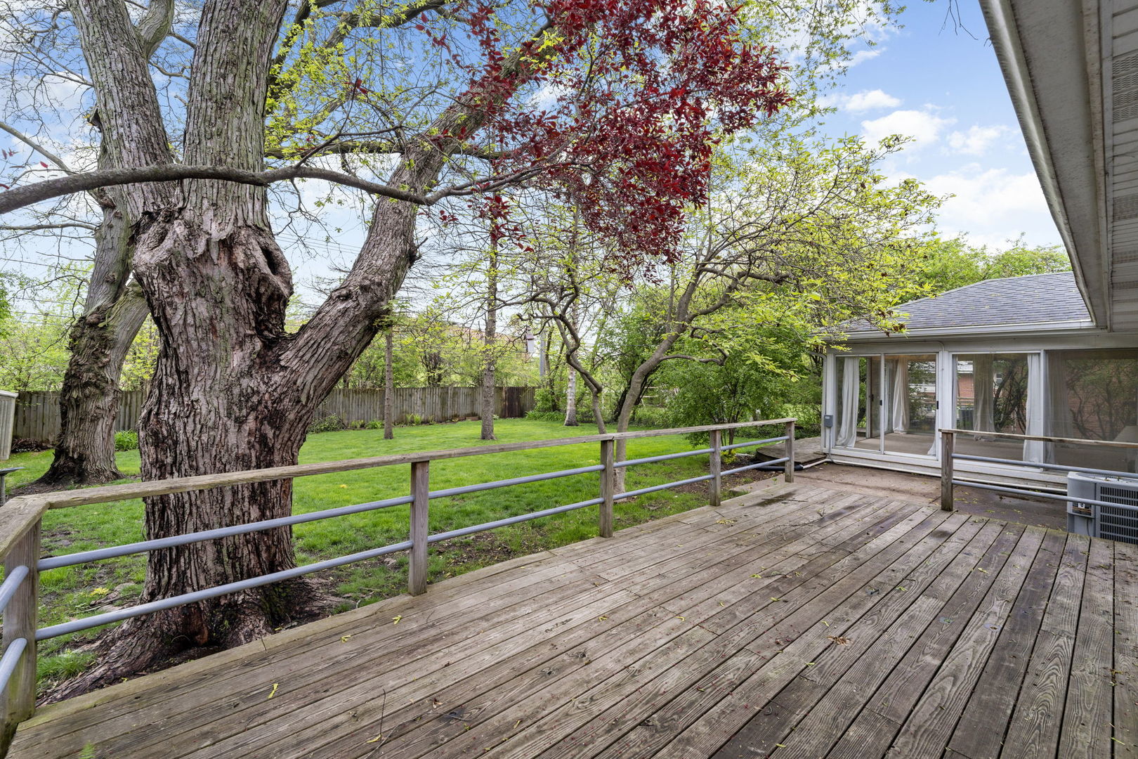 824 Braemar Road Flossmoor, IL 60422 - Photo 11 of 29 a view of house with a deck and a yard