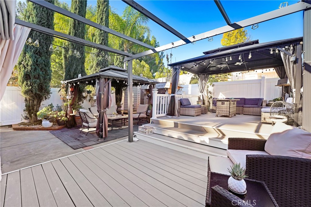 25803 Browning Place Stevenson Ranch, CA 91381 - Photo 15 of 20 a view of outdoor space with seating area