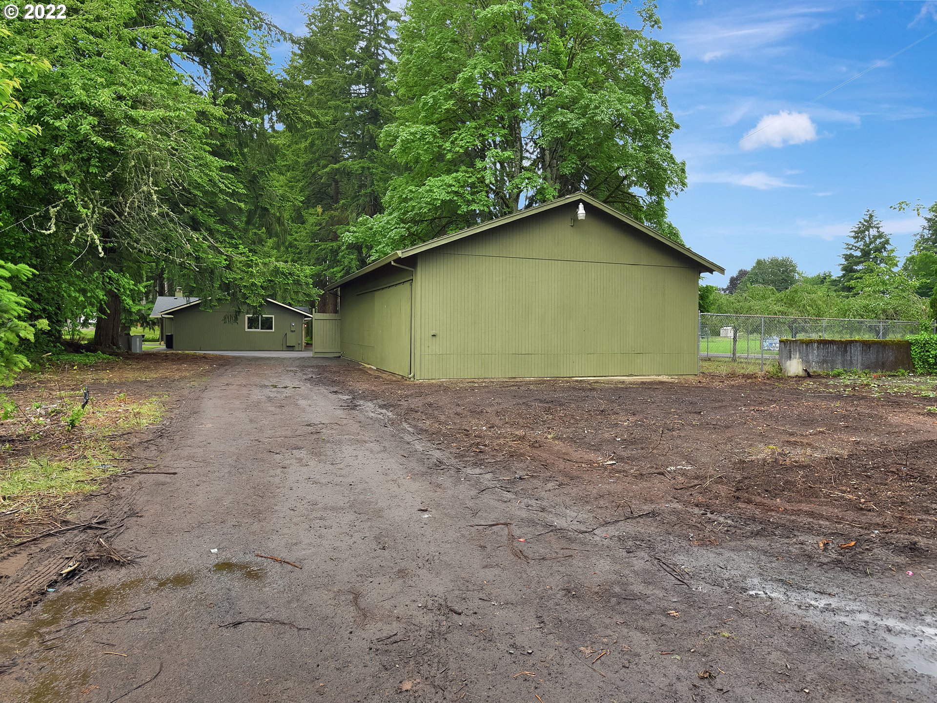 37490 Southeast Dunn Road Sandy, OR 97055 - Photo 23 of 29 a backyard of a house with lots of green space