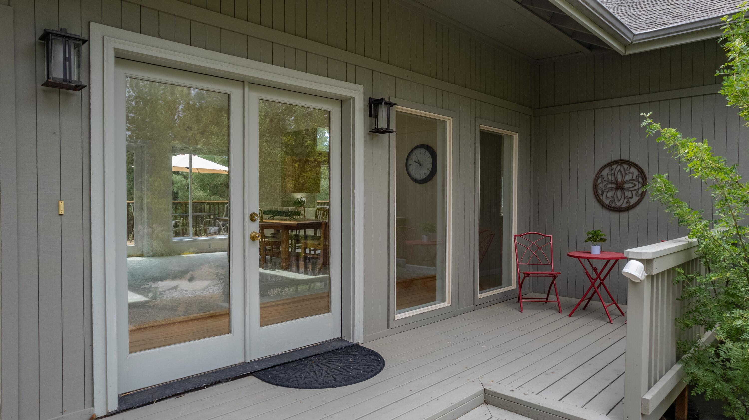 2255 Northwest Putnam Road Bend, OR 97703 - Photo 5 of 49 The front entry deck is one of many outdoor living spaces around the home.