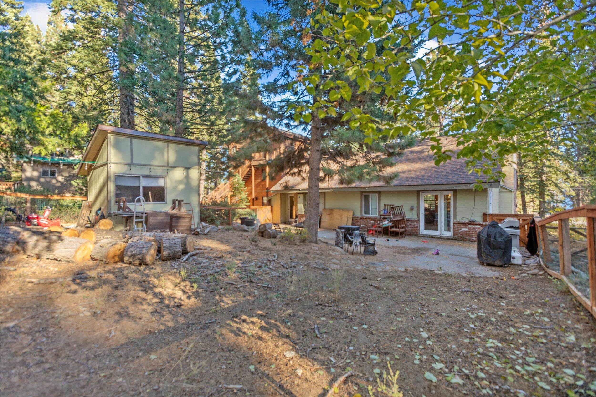 4115 North Lake Boulevard Carnelian Bay, CA 96140 - Photo 24 of 28 a view of a house with a patio