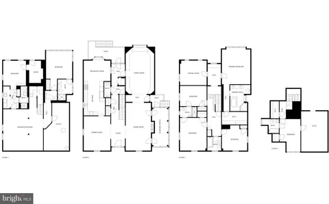 a picture of a floor plan