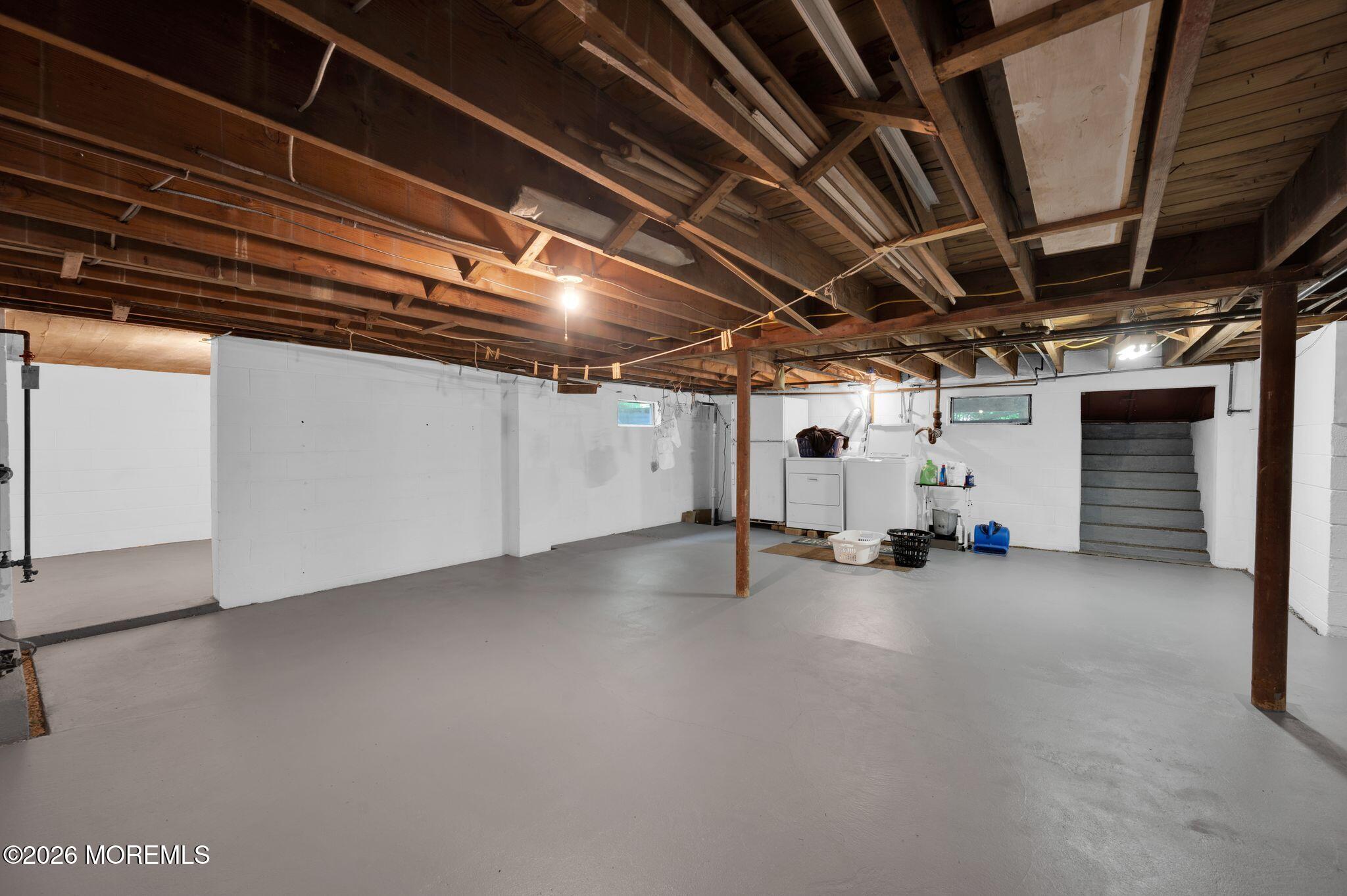 2604 Logan Road Asbury Park, NJ 07712 - Photo 22 of 39 a view of empty room with wooden ceiling