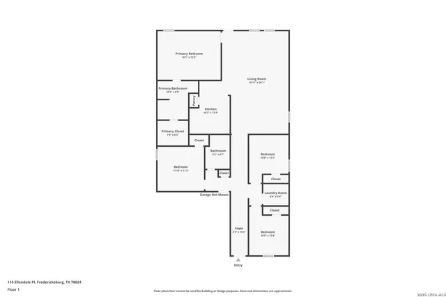 $290,000 | 116 Ellendale Place, Fredericksburg, TX 78624