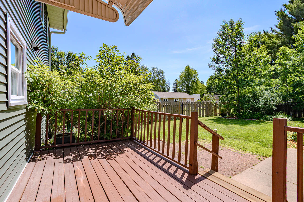 1111 Marquardt Road Wausau, WI 54403 - Photo 17 of 62 The deck offers space to relax