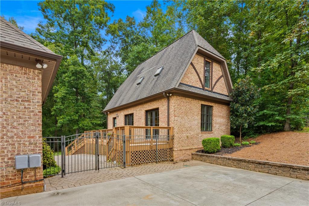 8302 Linville Oaks Drive Oak Ridge, NC 27310 - Photo 7 of 46 Great pool house/guest house.