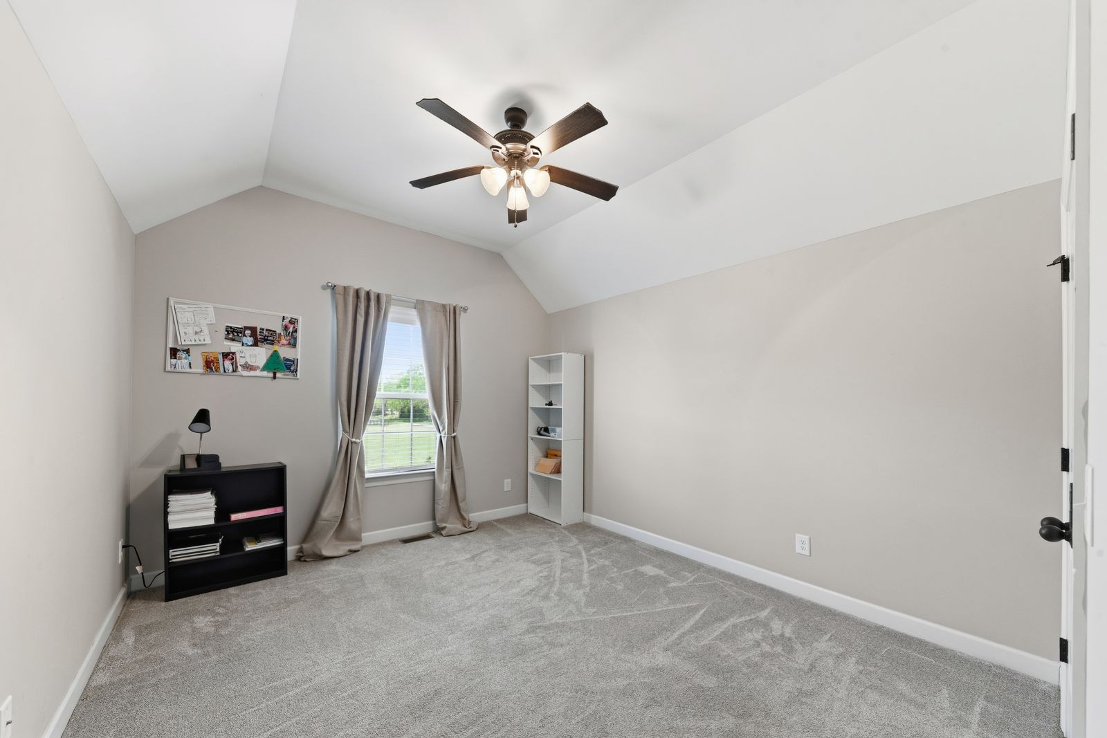 3036 Valley Creek Road Culleoka, TN 38451 - Photo 36 of 56 a view of workspace with hardwood floor and ceiling fan