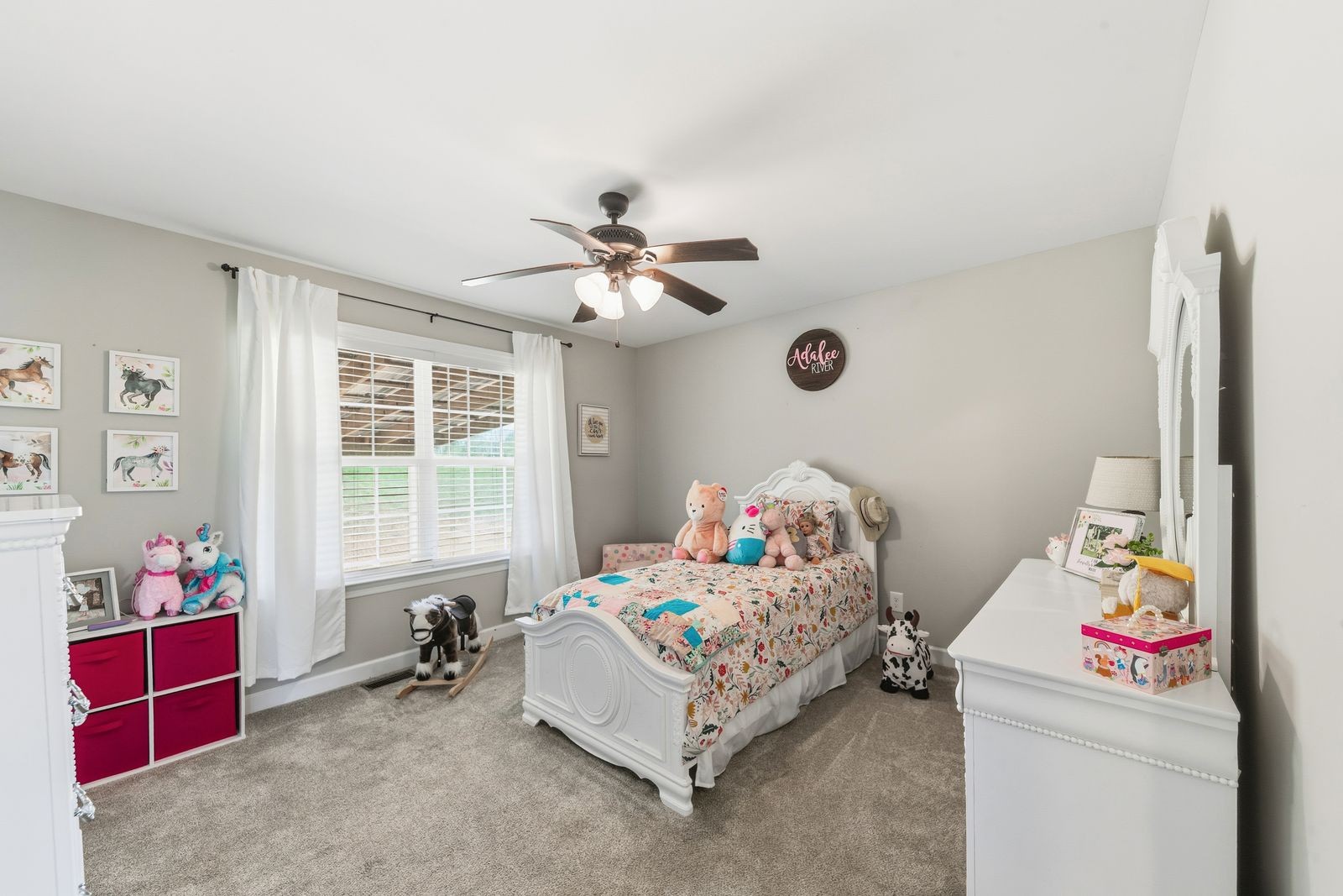 3036 Valley Creek Road Culleoka, TN 38451 - Photo 38 of 56 a bed room with a bed and a chair