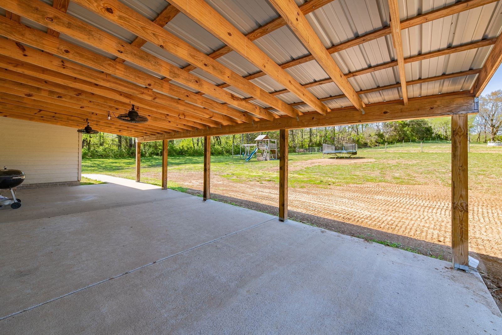3036 Valley Creek Road Culleoka, TN 38451 - Photo 47 of 56 a view of an empty room with a sliding door