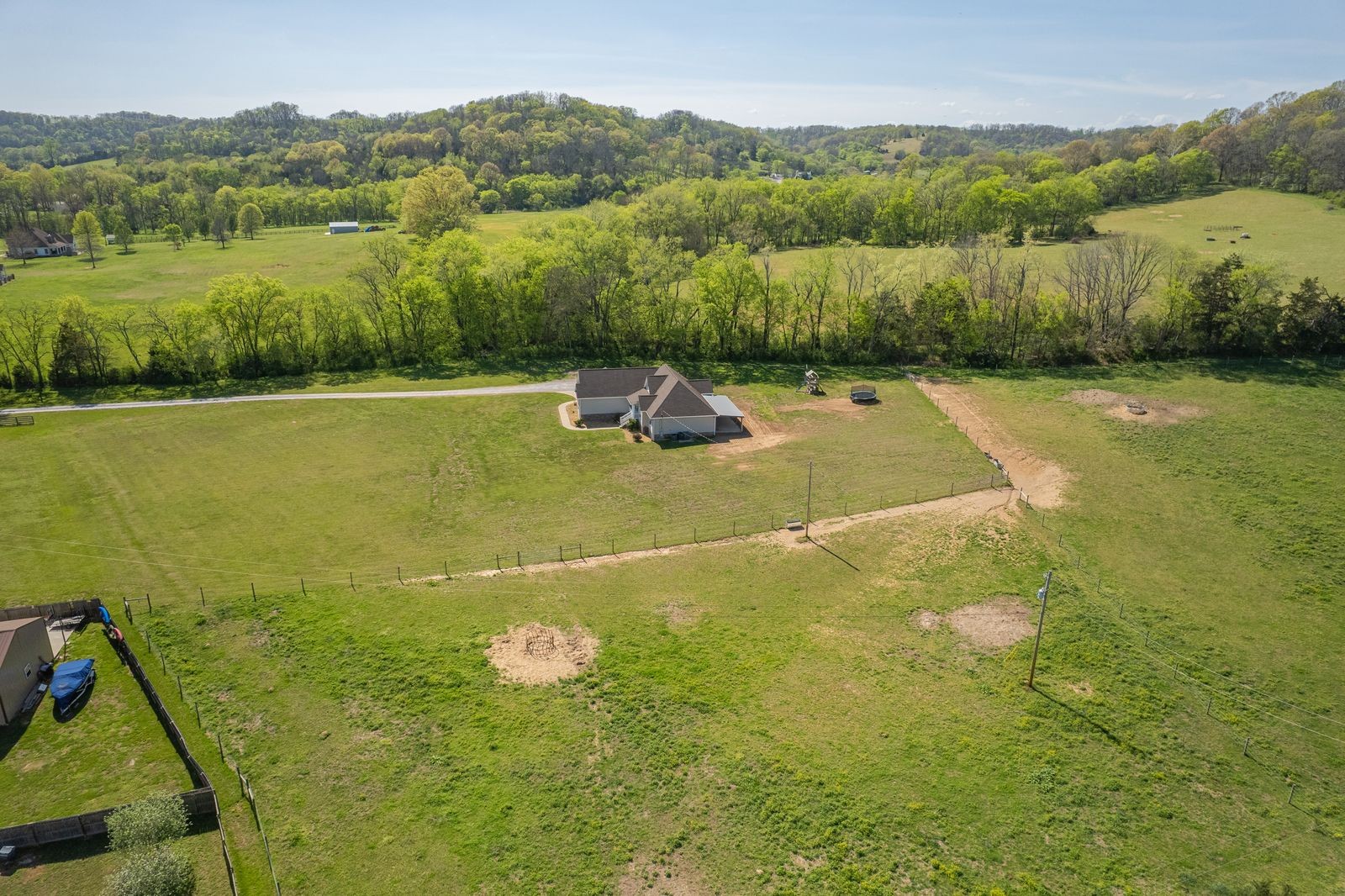 3036 Valley Creek Road Culleoka, TN 38451 - Photo 8 of 56 a view of a lake with a mountain