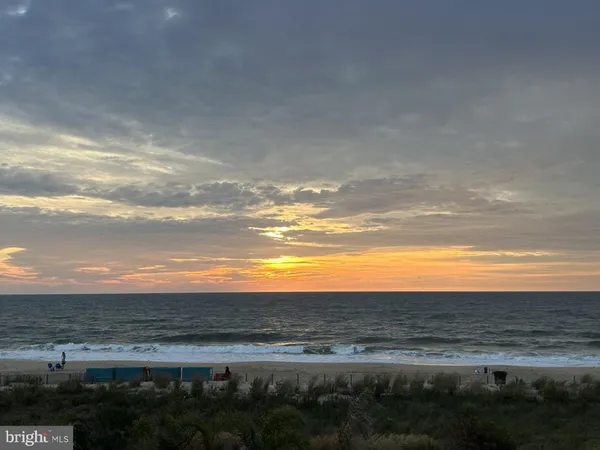 a view of city and ocean