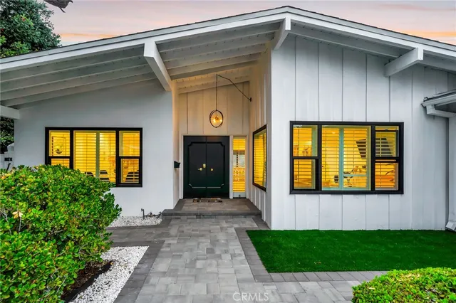 a front view of a house having yard