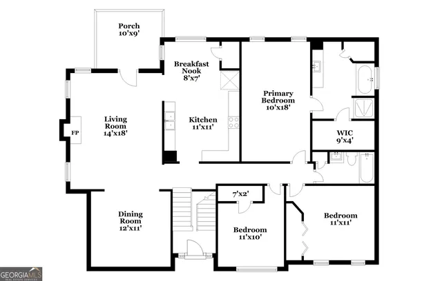 $2,105 | 9551 Ashley Oaks Drive, Jonesboro, GA 30236