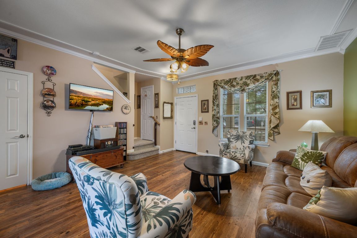 6095 Negley, Unit A Kyle, TX 78640 - Photo 5 of 40 a living room with furniture and a large window