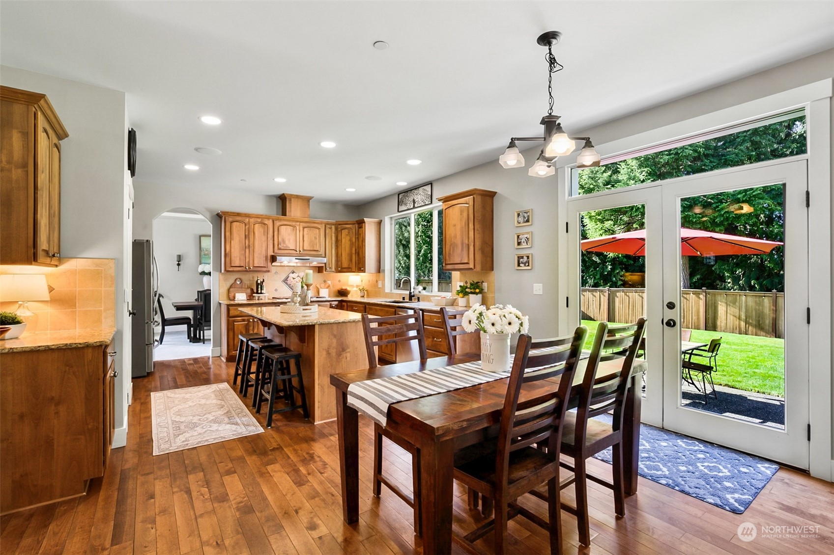 21808 31st Drive Southeast Bothell, WA 98021 - Photo 21 of 39 a view of a dining room with furniture window and outside view