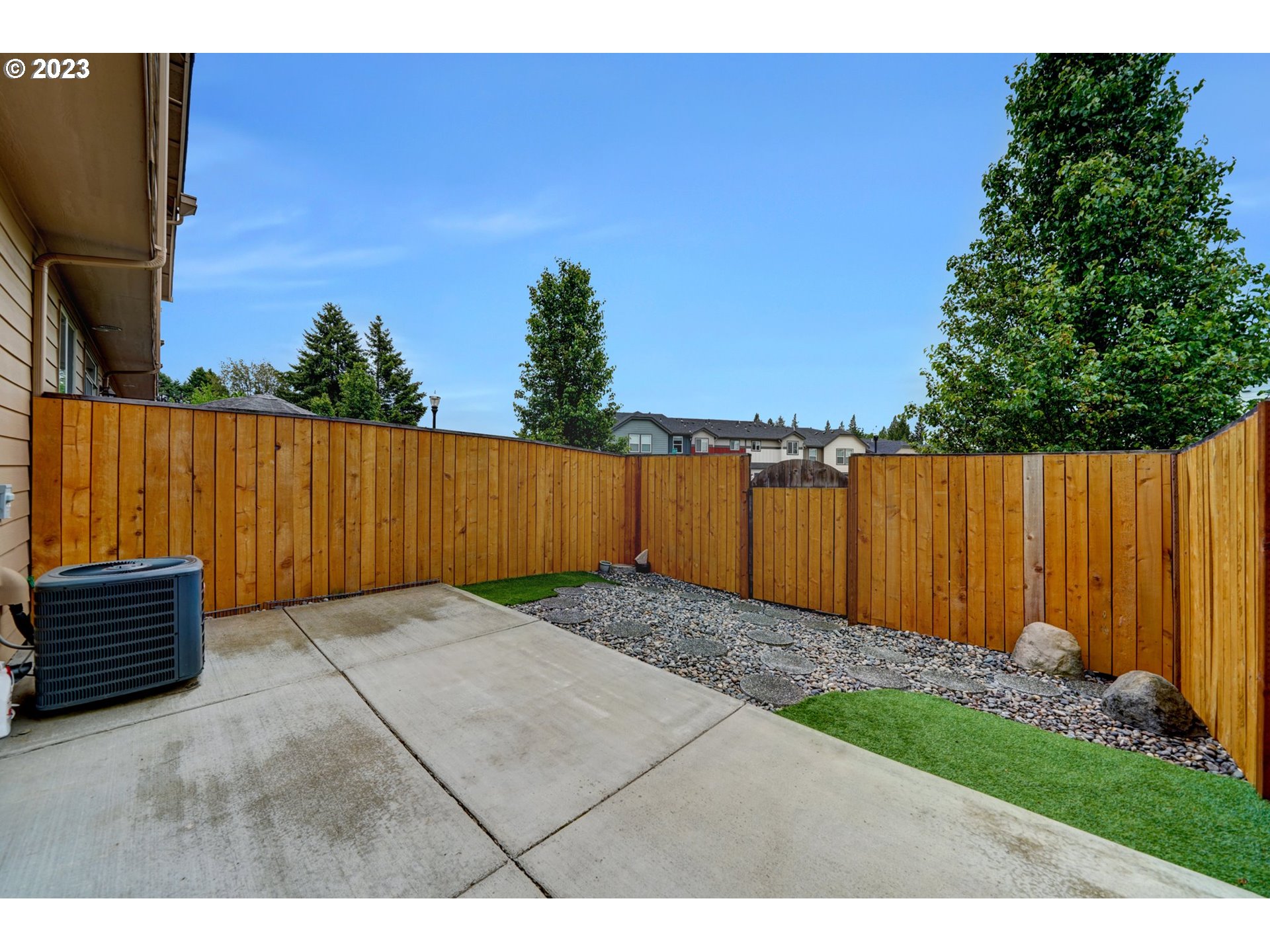 235 North 33rd Court Ridgefield, WA 98642 - Photo 26 of 30 a view of backyard with wooden fence