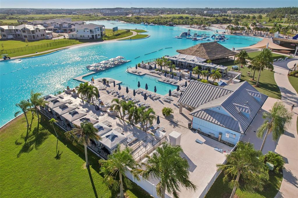 8743 Sanders Tree Loop Wesley Chapel, FL 33545 - Photo 41 of 41 an aerial view of ocean residential house with outdoor space