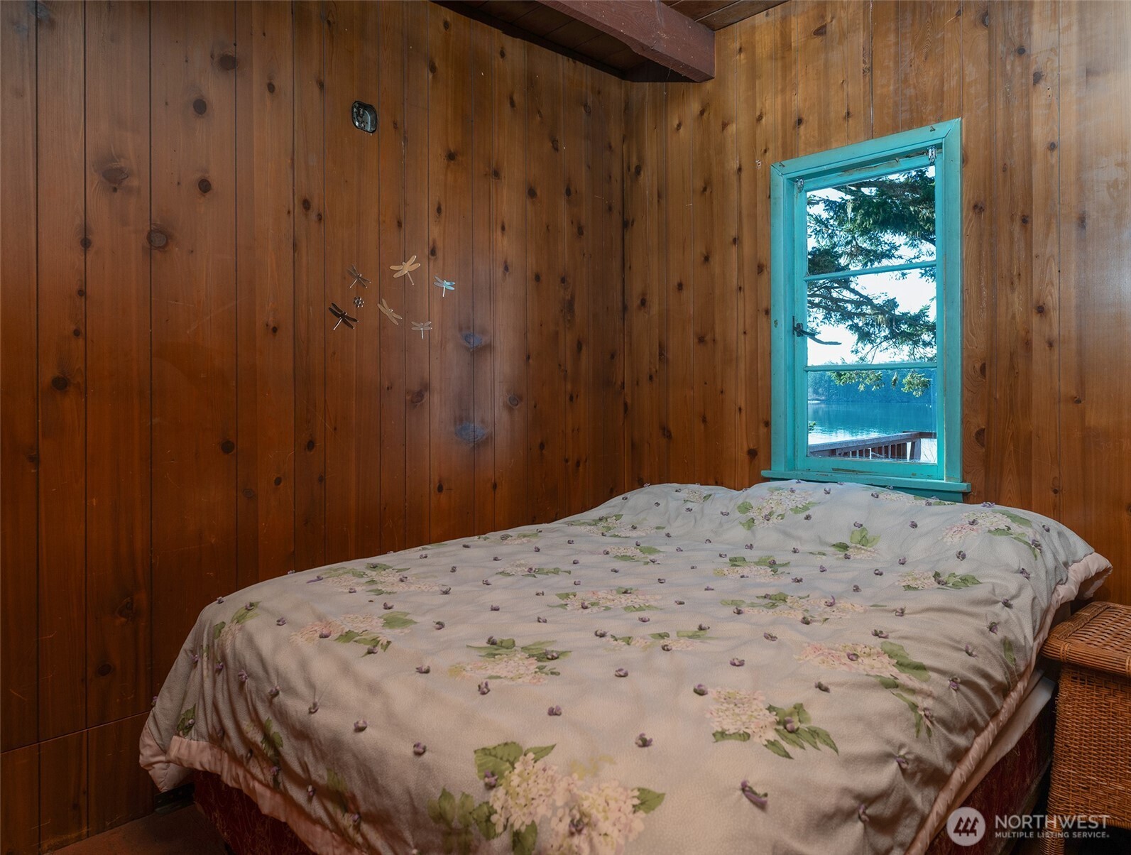 24 Starboard Road Lopez Island, WA 98261 - Photo 15 of 23 a bedroom with a bed and a window