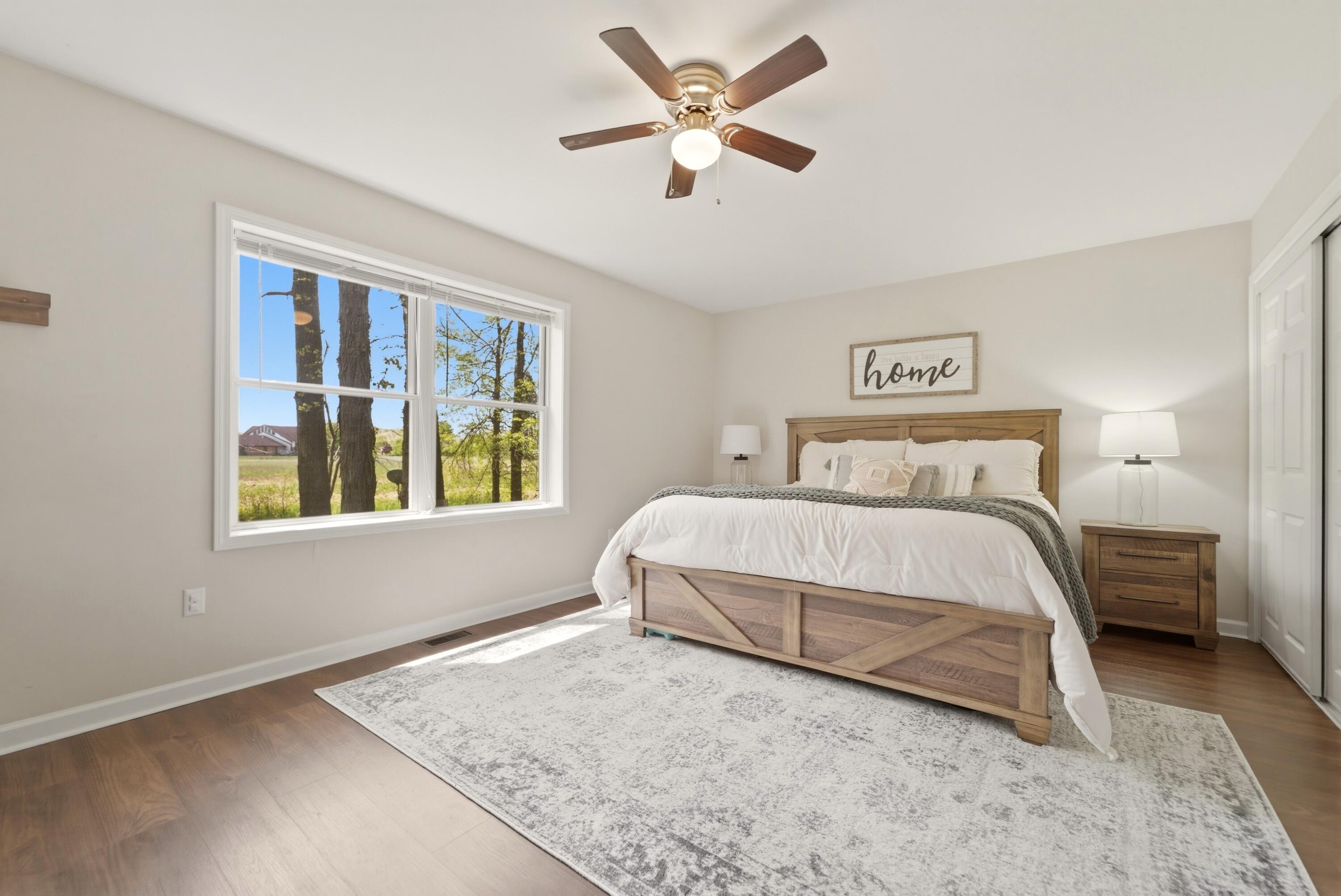 2037 Texas Street Chesterton, IN 46304 - Photo 15 of 26 a bedroom with a bed and a window