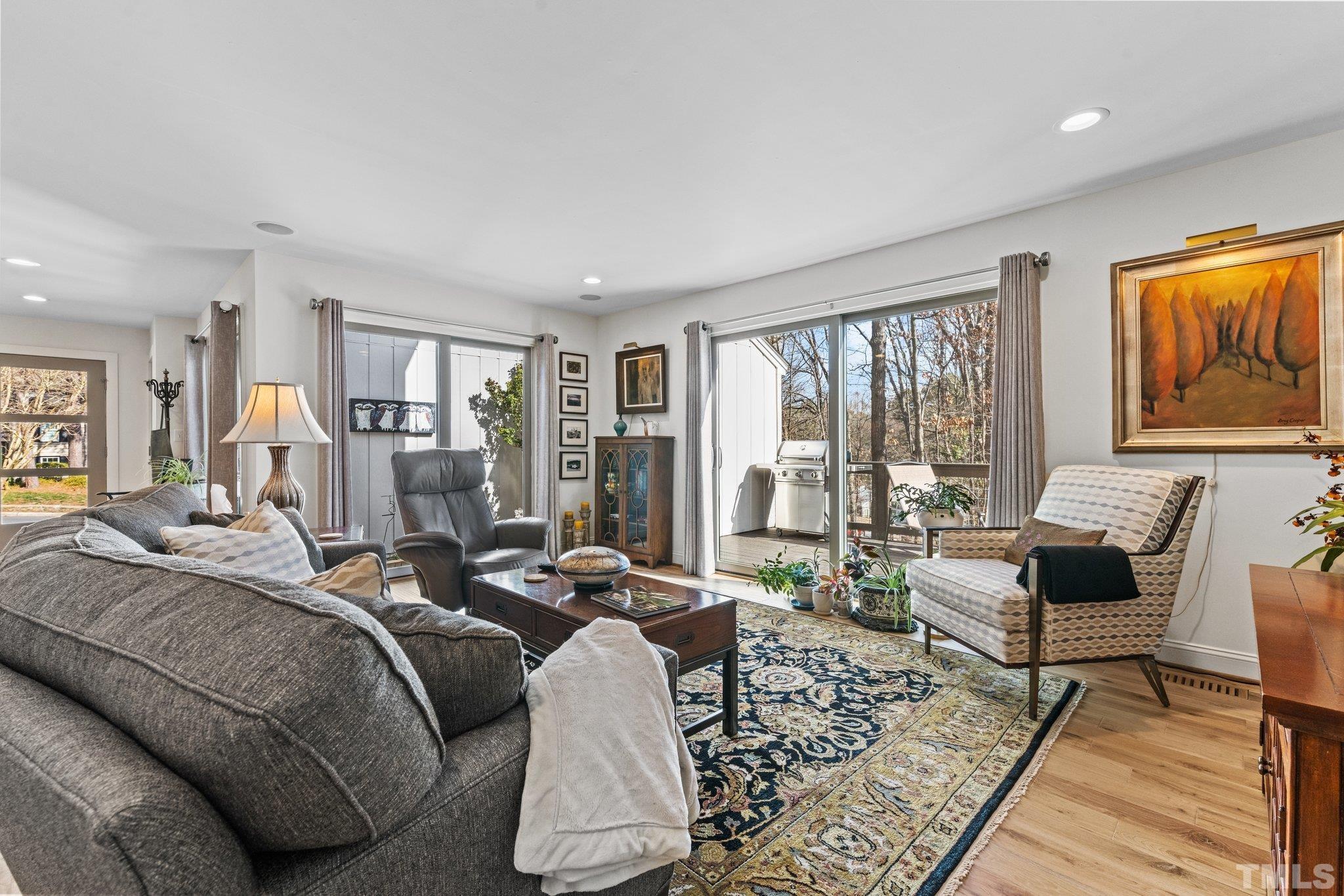 3036 Sylvania Drive Raleigh, NC 27607 - Photo 39 of 59 a bed room with a bed and wooden floor