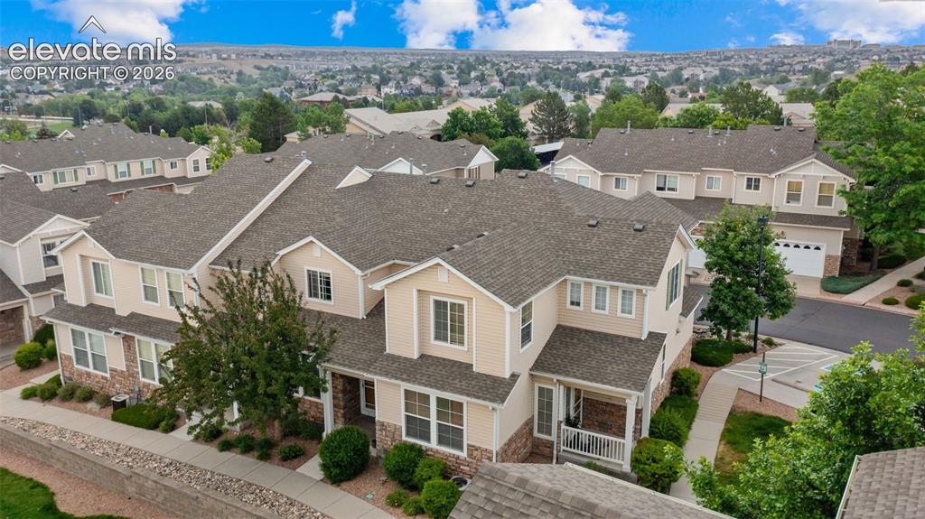 4023 Diamond Ridge View Colorado Springs, CO 80918 - Photo 27 of 31 an aerial view of a