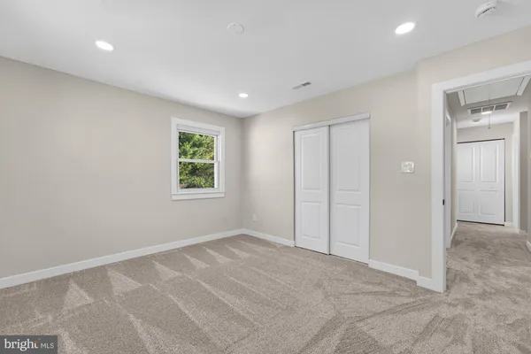 a view of empty room