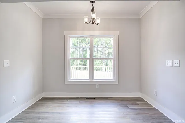 a view of a yard with an outdoor space