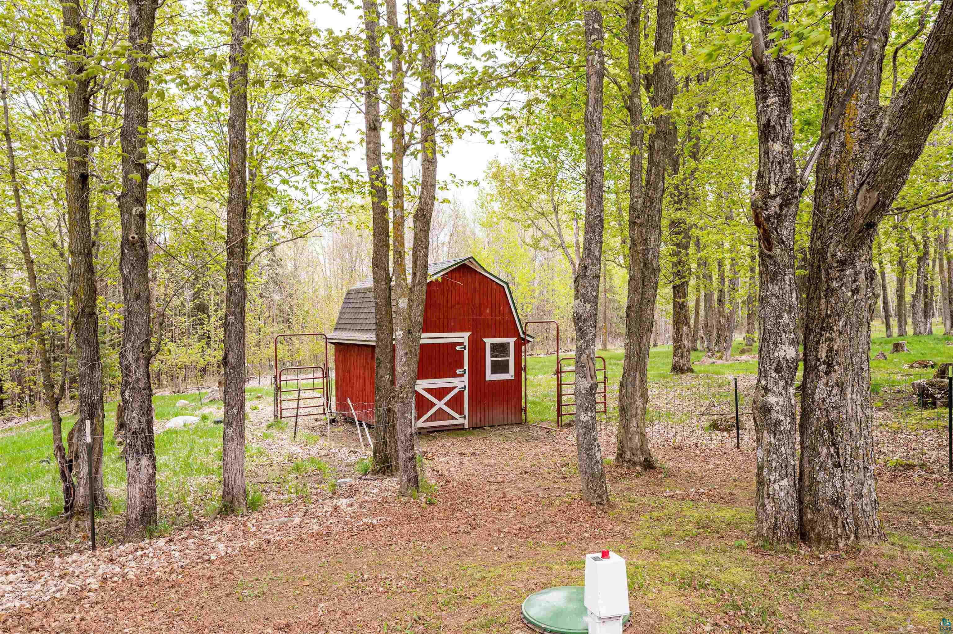 6908 Morris Thomas Road Cloquet, MN 55720 - Photo 9 of 41 View of yard featuring an outdoor structure