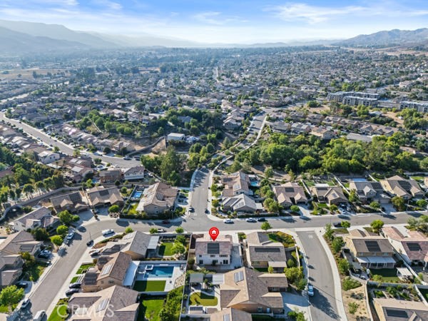 23347 Crystal Way Wildomar, CA 92595 - Photo 25 of 29 an aerial view of residential houses with city view