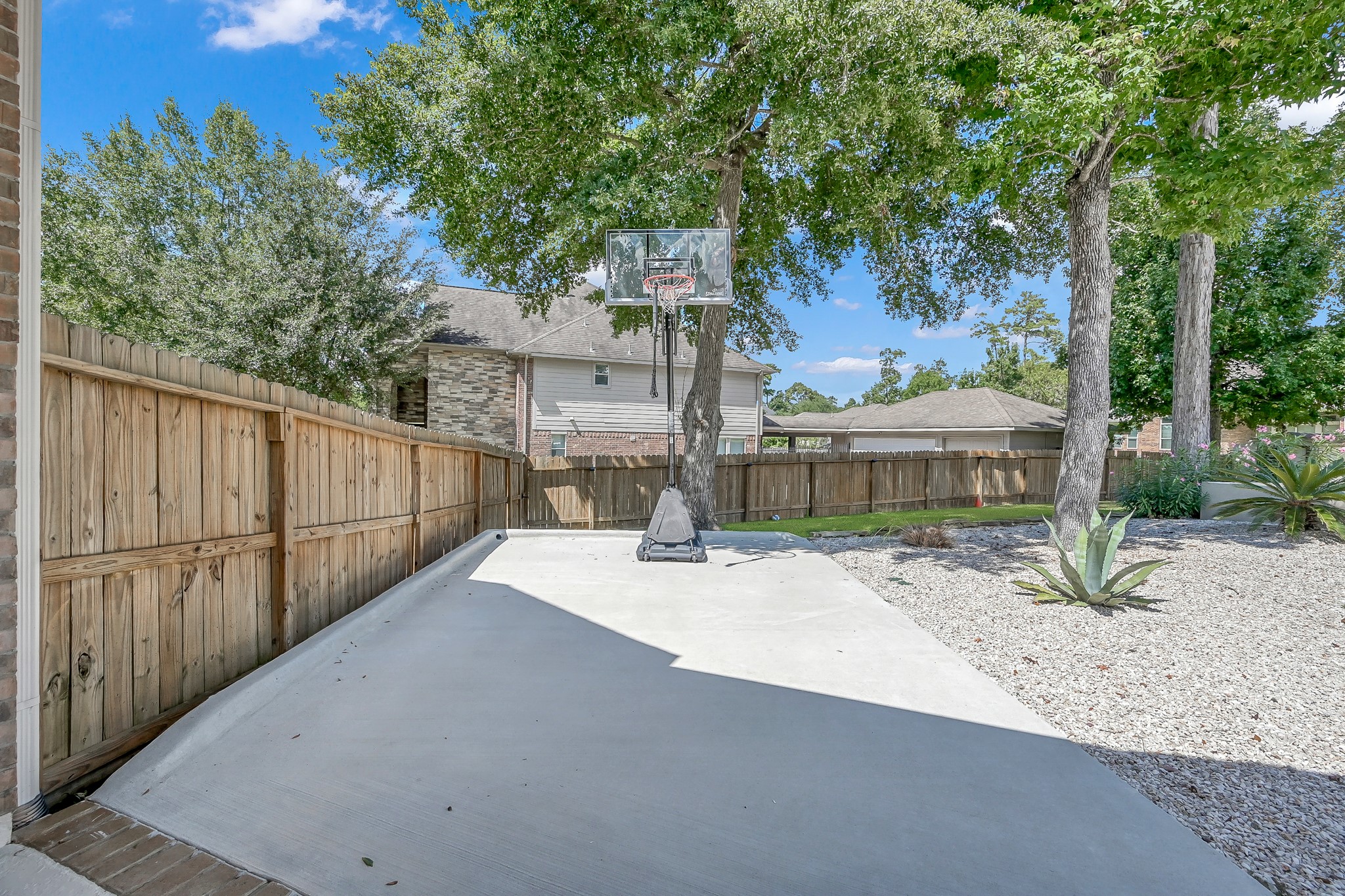 2425 West Bramlet Drive Conroe, TX 77304 - Photo 27 of 31 a view of outdoor space and yard