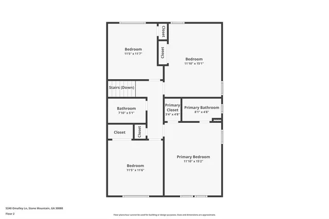 $290,000 | 5240 Omalley Lane, Stone Mountain, GA 30088