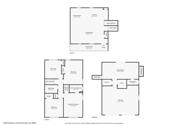 $290,000 | 5240 Omalley Lane, Stone Mountain, GA 30088