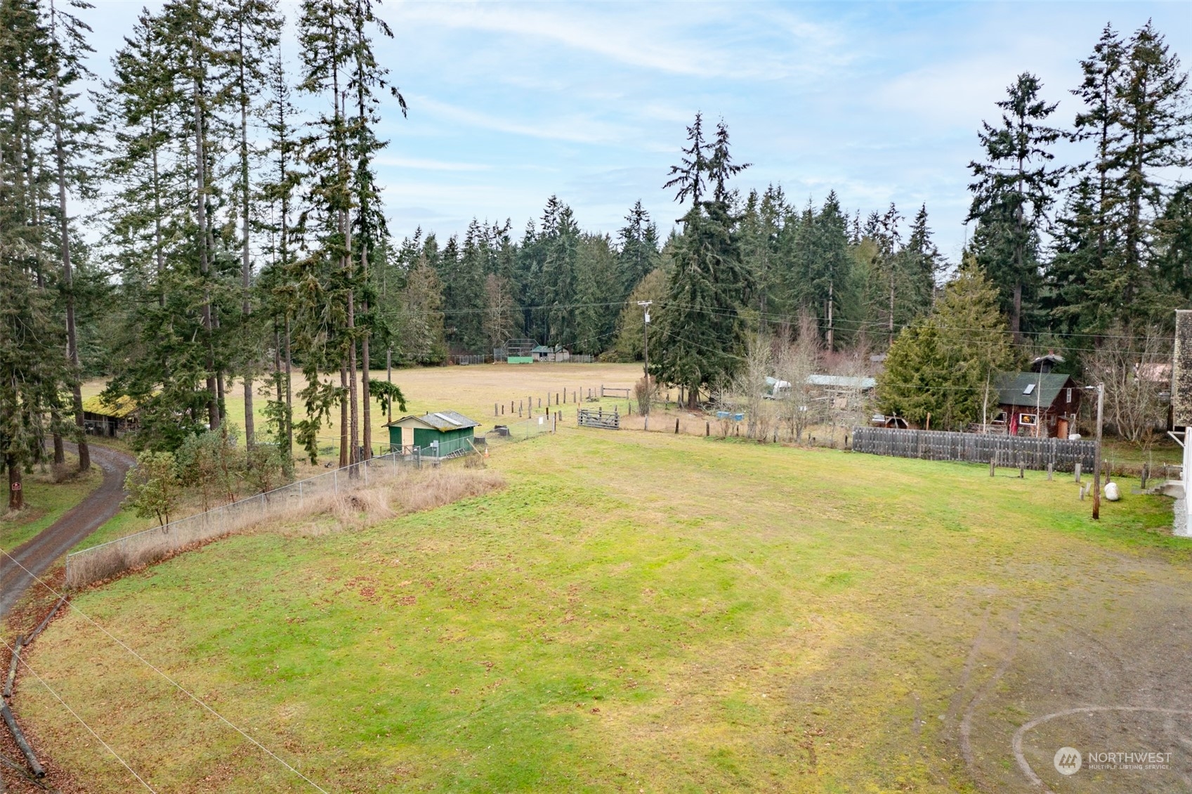 161 Lake Farm Road Port Angeles, WA 98362 - Photo 32 of 40 a view of swimming pool with garden
