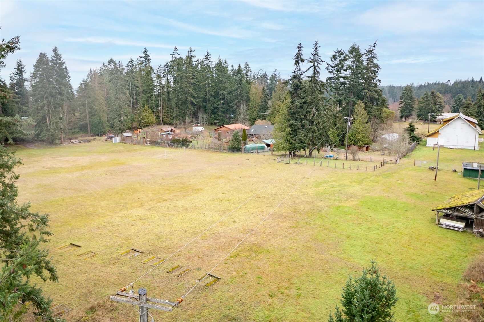 161 Lake Farm Road Port Angeles, WA 98362 - Photo 35 of 40 a view of a swimming pool with an ocean view