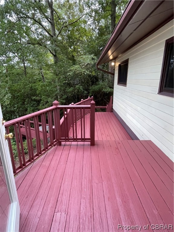 215 Baker Road Topping, VA 23169 - Photo 29 of 34 Back Deck
