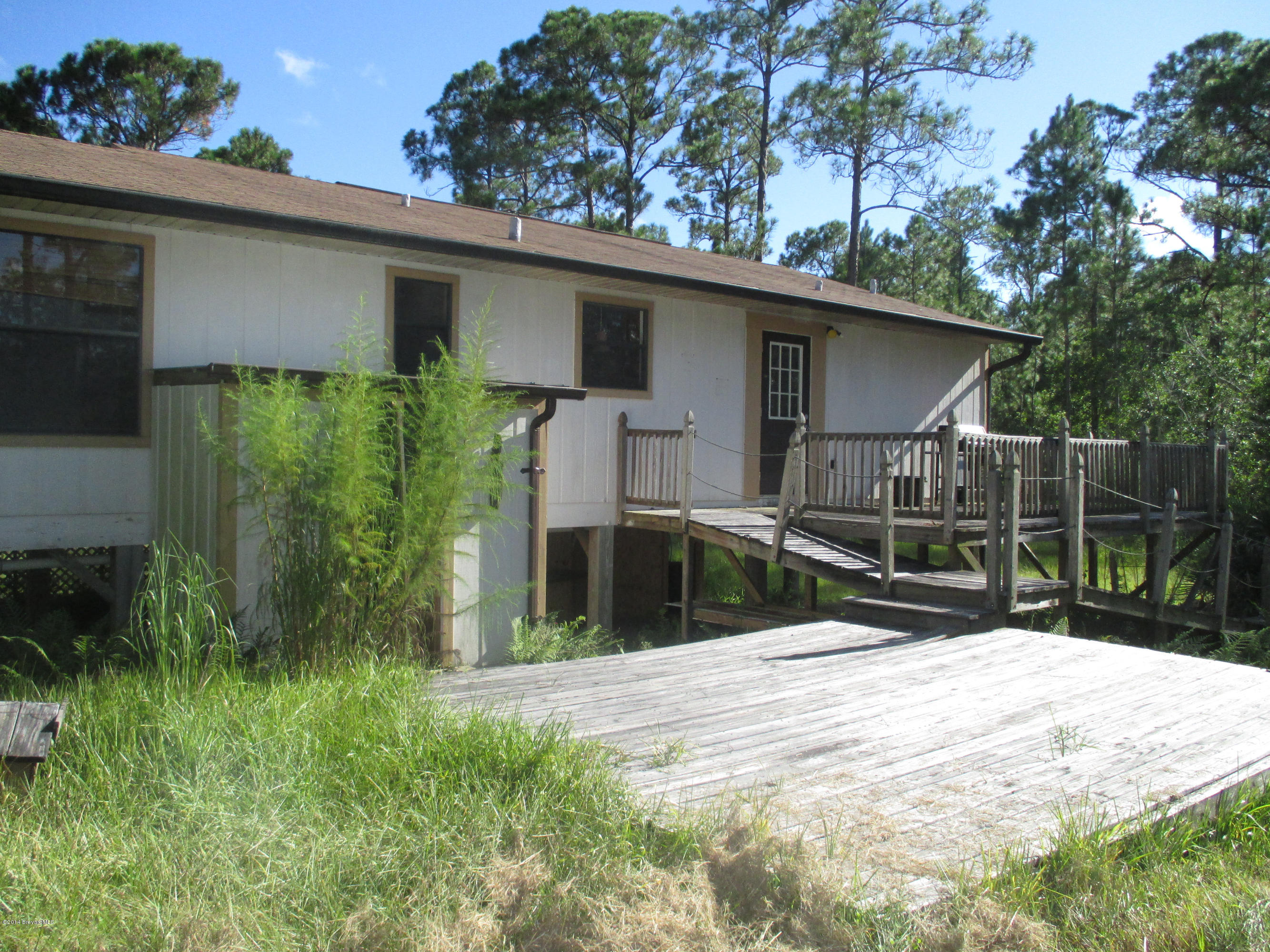 1320 Flatwoods Road Mims, FL 32754 - Photo 12 of 14 Back of the Home