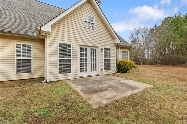 a view of outdoor space with trees