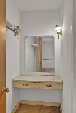 a view of bathroom with shower
