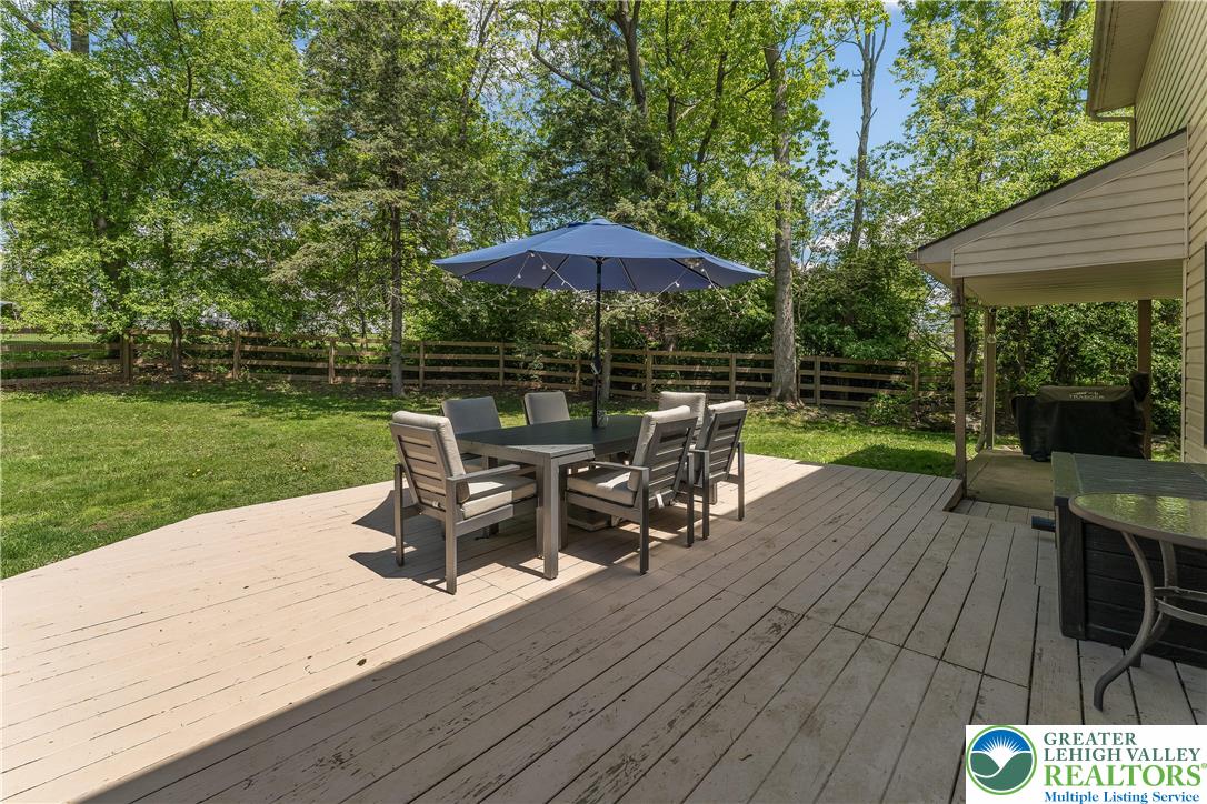3615 Nicholson Road Bethlehem, PA 18020 - Photo 29 of 36 Back Deck and Yard