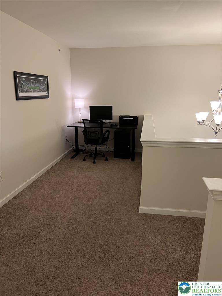 5380 Jutland Road Allentown, PA 18104 - Photo 14 of 27 A well-lit, dedicated work-from-home space, perfect for productivity and focus.