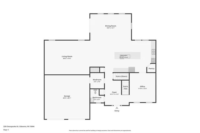 $225,000 | 819 Kerr Street, Ambridge, PA 15003