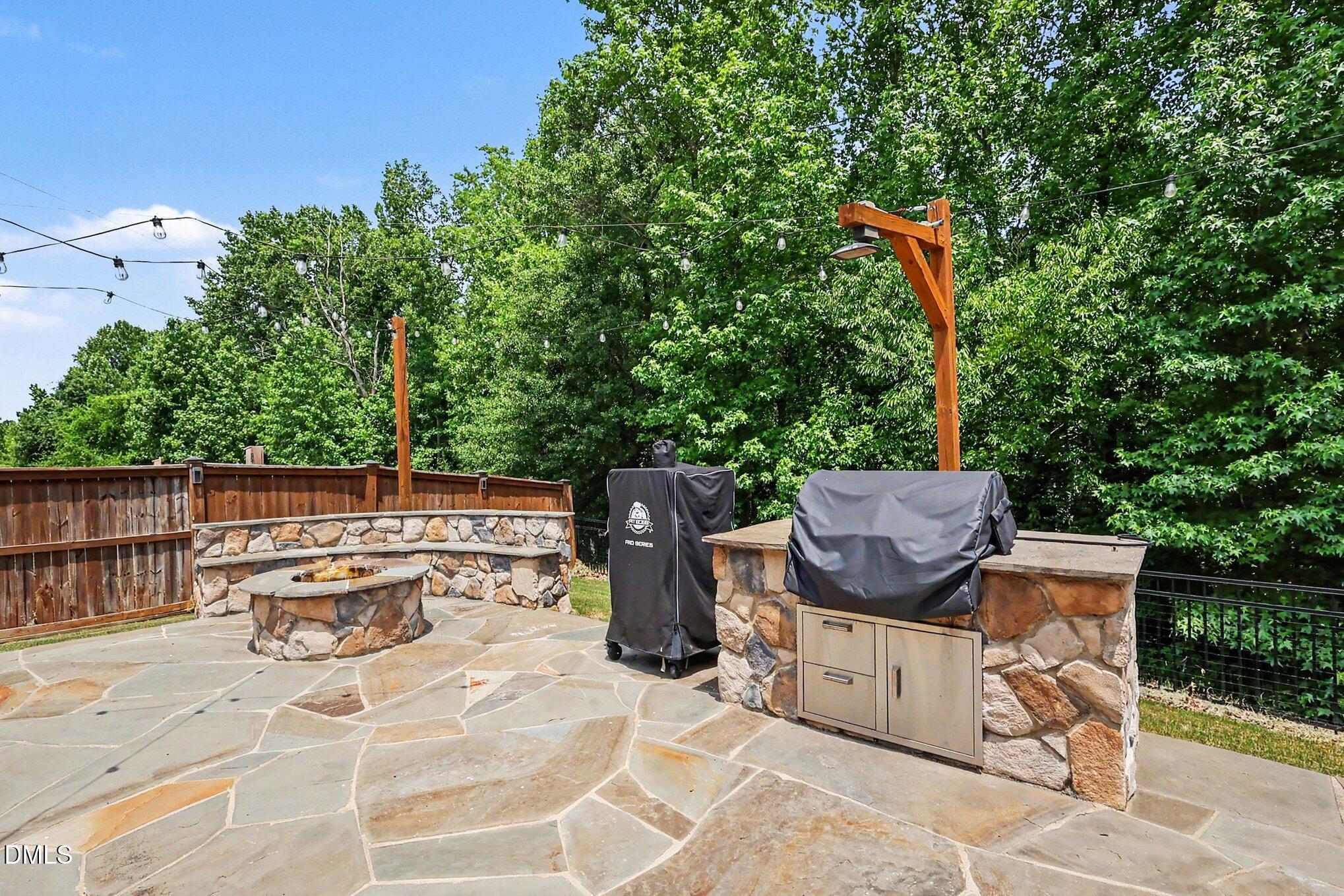 4366 Auburn Hills Drive Raleigh, NC 27616 - Photo 32 of 40 a view of a terrace with furniture