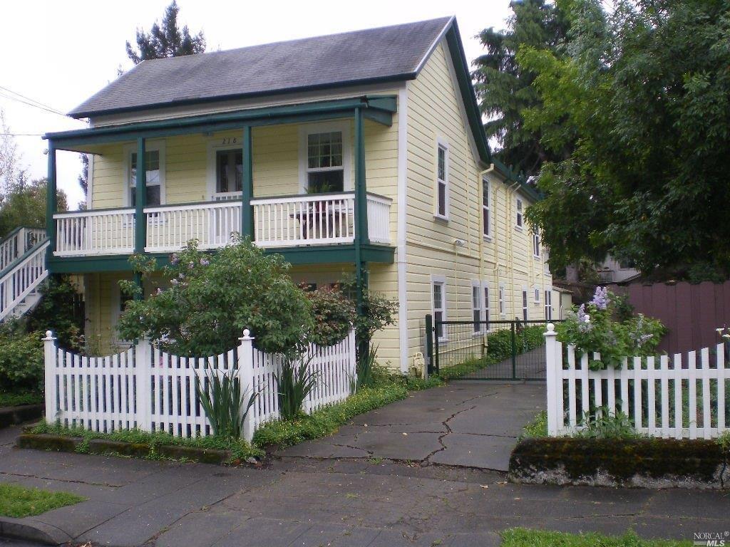 218 West 7th Street Santa Rosa, CA 95401 - Photo 1 of 1 Beautiful 1915 farmhouse duplex, north and west side. Driveway for parking.