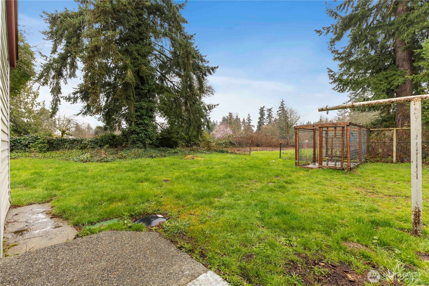 10114 Canyon Road East Tacoma, WA 98446 - Photo 29 of 31 a backyard of a house with lots of green space