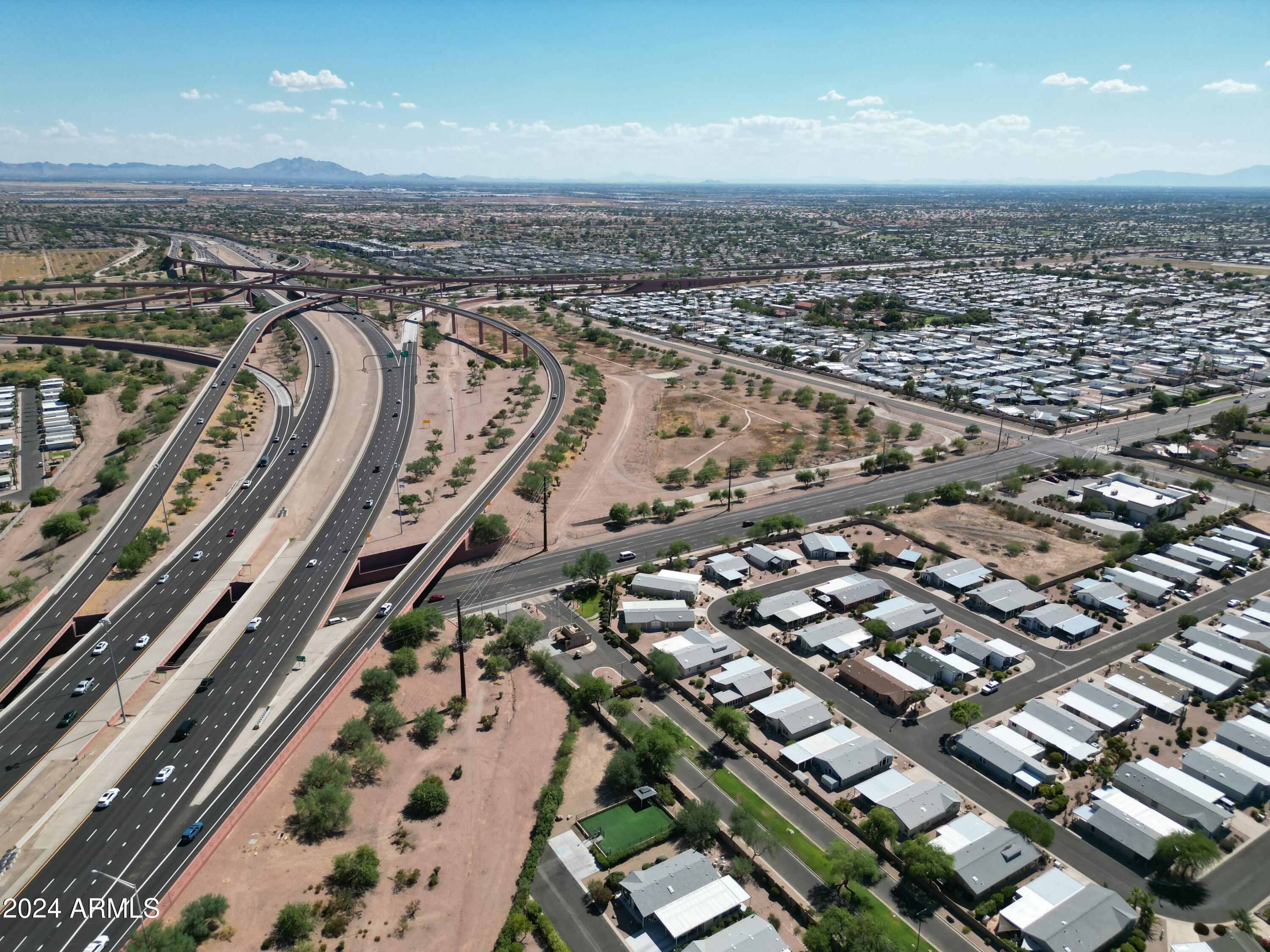 8442 East Southern Avenue, Unit 2 Mesa, AZ 85209 - Photo 2 of 15 an aerial view of a city