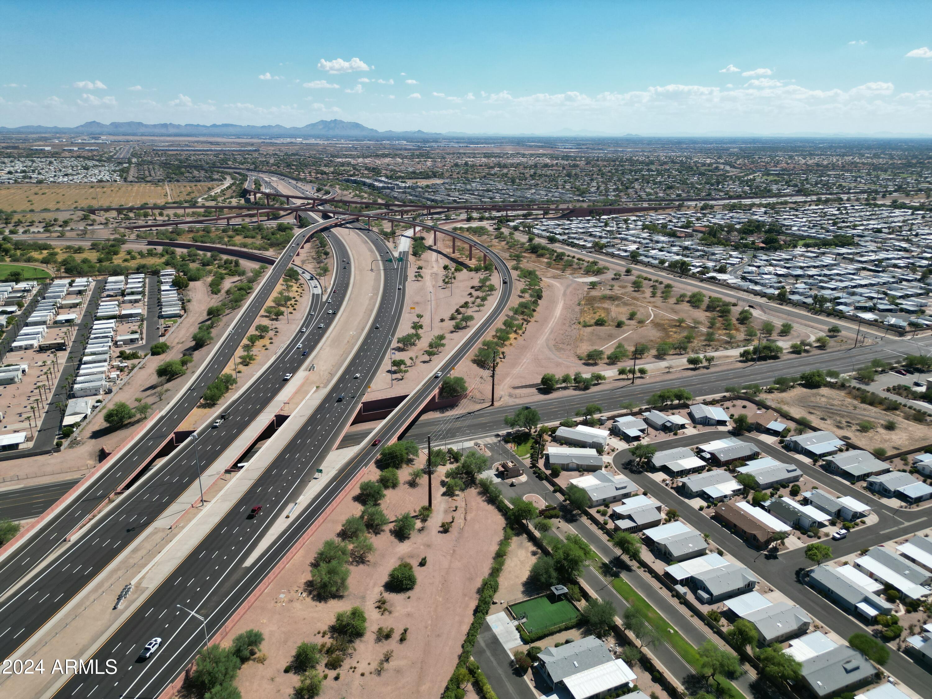 8442 East Southern Avenue, Unit 2 Mesa, AZ 85209 - Photo 3 of 15 an aerial view of a city