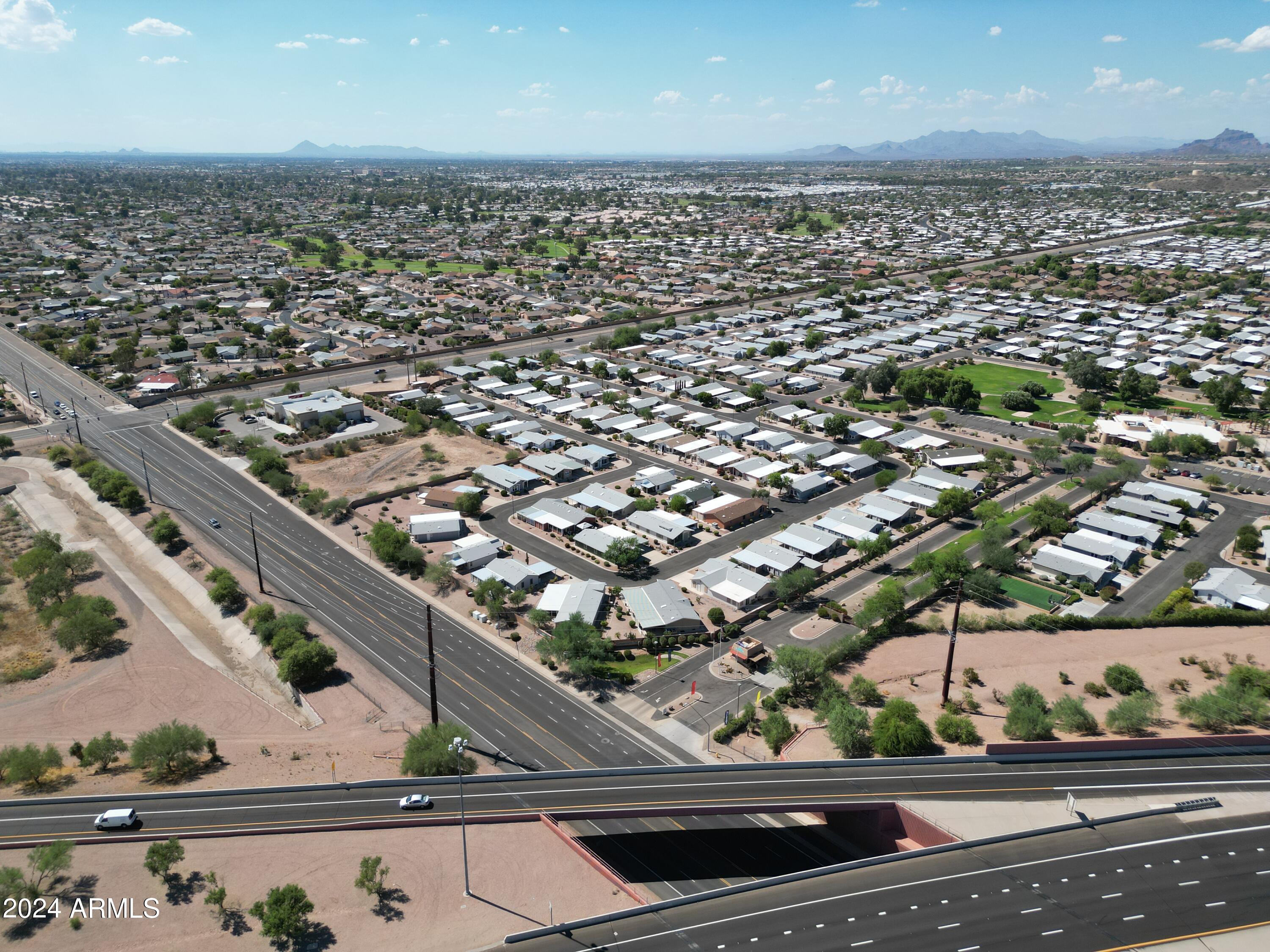 8442 East Southern Avenue, Unit 2 Mesa, AZ 85209 - Photo 6 of 15 an aerial view of a city