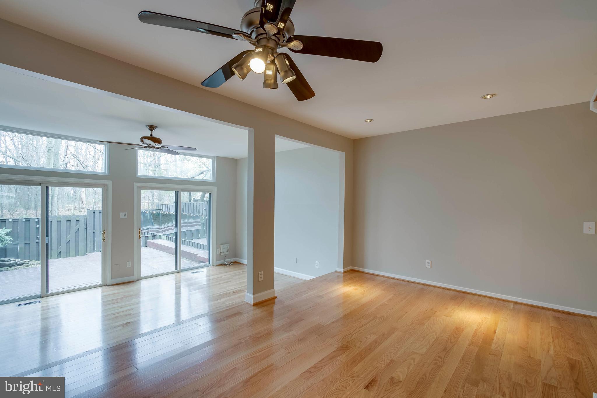 1513 Farsta Court Reston, VA 20190 - Photo 13 of 26 Large Windows with sliding door to deck