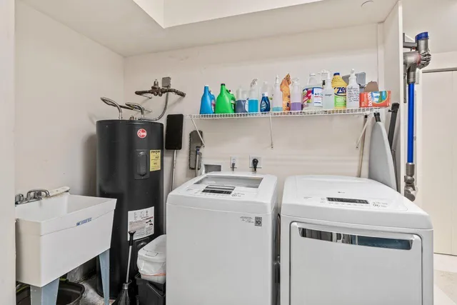 a view of a city with tall buildings